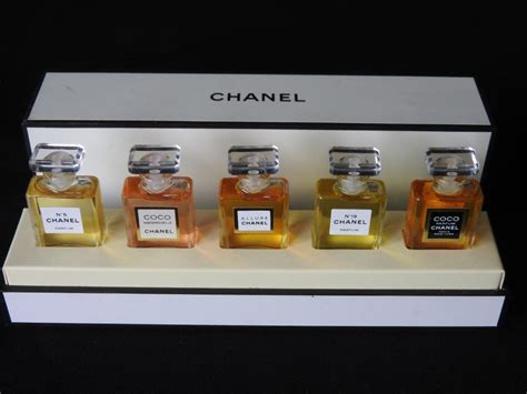 chanel mini fragrance|chanel miniature perfume gift set.